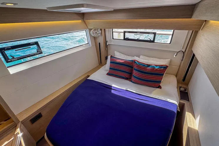 A cabin on the Lagoon 51